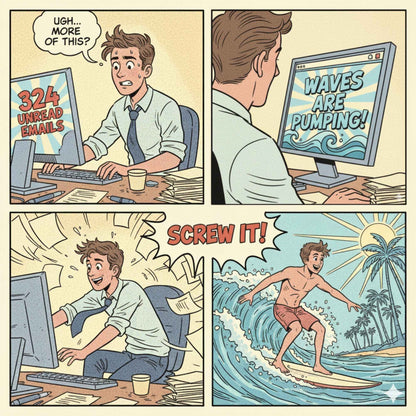 20knots Finnenschluessel Screw It vierteiliger Comic