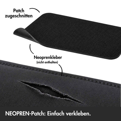 Neopren-Patch zum Verkleben größerer Risse und Löcher im Neoprenanzug